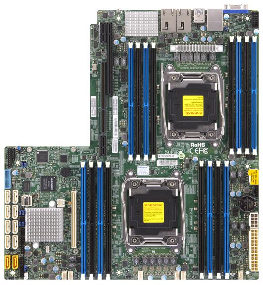 超微X10DRL-LN4 C612芯片 板载4千兆网卡主板